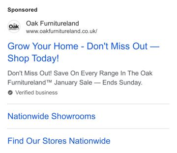 Oak Furnitureland ad — grow_your_home_dont_miss_out_shop