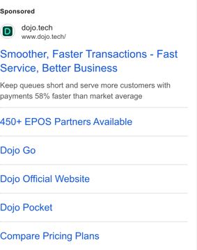 Dojo ad — Smoother, Faster Transactions - Better Business