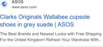 ASOS ad — Best brands, newest looks, free shipping UK