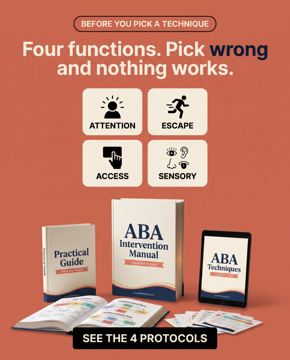 Psyacademy ad — Pick the wrong function and nothing works in ABA