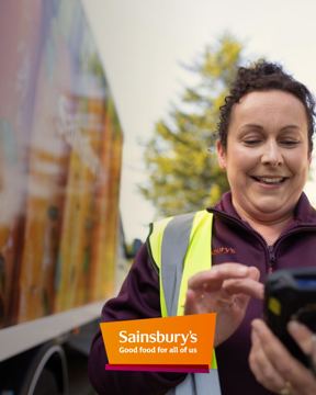 Sainsbury's ad — Save time and money with Delivery Pass from £4/month