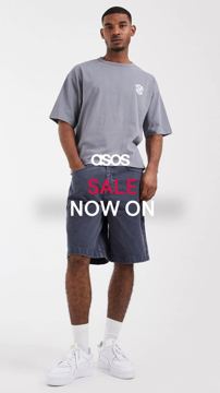 ASOS ad — ASOS sale now on — shop men's fashion