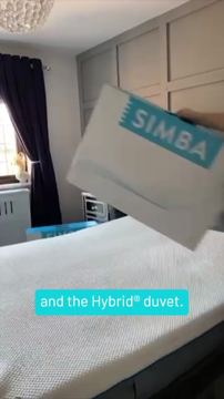Simba ad — World's most 5-star rated mattress, free next day delivery