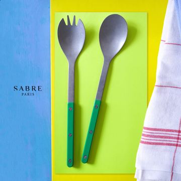 SABRE PARIS ad — Everyday essential salad set designed for serving