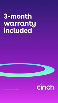Cinch ad — Free 3-month warranty on your next car