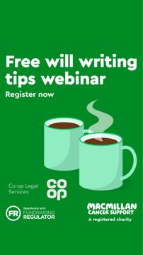 Macmillan ad — Free will writing tips webinar — register now