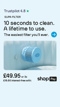 Supa Heater ad — 10 seconds to clean, a lifetime to use