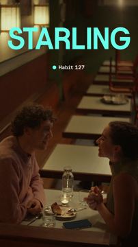 Starling Bank ad — STARLING — premium dining at Habit 127