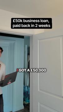 iwoca ad — Get £50k business loan paid back in 2 weeks